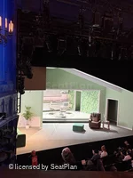 Hayes Theater Mezzanine B13 view from seat photo