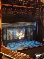 London Coliseum Upper Circle C56 view from seat photo