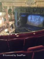 Gielgud Theatre Grand Circle C6 view from seat photo