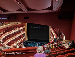 Royal Opera House Amphitheatre R72 view from seat photo
