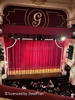 Garrick Theatre Grand Circle A13 view from seat photo
