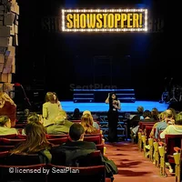 Cambridge Theatre Stalls Q18 view from seat photo