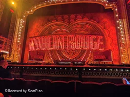 Piccadilly Theatre Stalls D13 view from seat photo