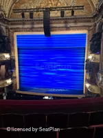 Novello Theatre Dress Circle D8 view from seat photo