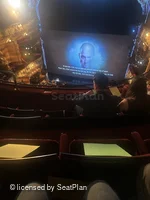 Apollo Theatre Grand Circle D9 view from seat photo