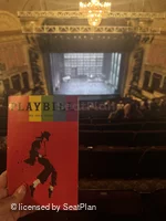 Neil Simon Theatre Mezzanine T115 view from seat photo