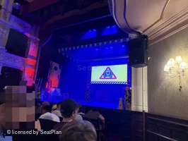 Garrick Theatre Stalls F2 view from seat photo