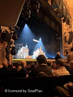 Longacre Theatre Orchestra G14 view from seat photo