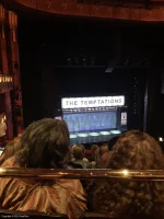 Prince Edward Theatre Dress Circle F28 view from seat photo