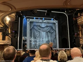 Gielgud Theatre Stalls O21 view from seat photo