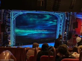 Broadway Theatre Rear Mezzanine F2 view from seat photo