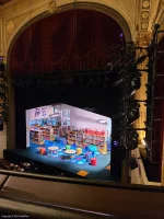 Samuel J. Friedman Theatre Mezzanine BB8 view from seat photo