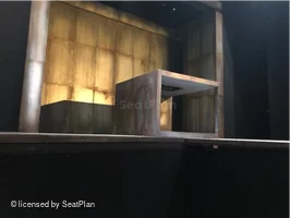 Barbican Theatre Stalls A31 view from seat photo