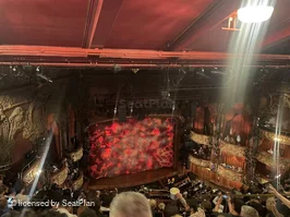 Lyceum Theatre Grand Circle L39 view from seat photo