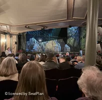 His Majesty's Theatre Stalls P37 view from seat photo