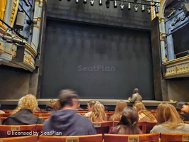Harold Pinter Theatre Stalls J14 view from seat photo