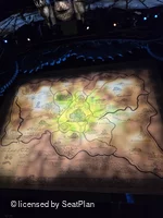 Apollo Victoria Theatre Stalls A21 view from seat photo