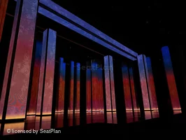 The Shed Orchestra BB128 view from seat photo