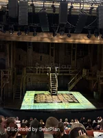 Victoria Palace Theatre Royal Circle E25 view from seat photo