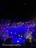 Cambridge Theatre Upper Circle B26 view from seat photo