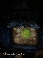 Apollo Victoria Theatre Dress Circle P12 view from seat photo