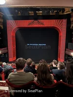 Phoenix Theatre Dress Circle F13 view from seat photo