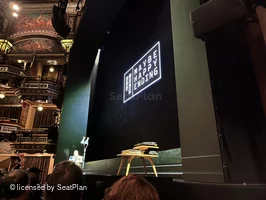 Belasco Theatre Orchestra C12 view from seat photo