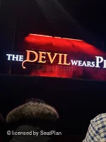 Dominion Theatre Stalls B25 view from seat photo