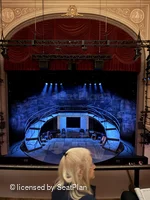 Samuel J. Friedman Theatre Mezzanine BB112 view from seat photo