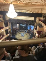 Lyric Theatre Balcony D7 view from seat photo