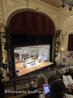 Samuel J. Friedman Theatre Mezzanine B9 view from seat photo