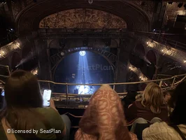 Palace Theatre Balcony D16 view from seat photo