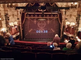 London Coliseum Upper Circle G35 view from seat photo