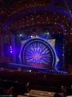 Dominion Theatre Circle D12 view from seat photo