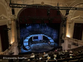 Samuel J. Friedman Theatre Mezzanine E101 view from seat photo