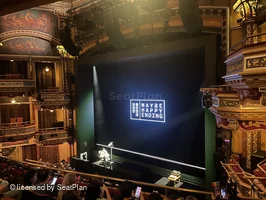 Belasco Theatre Mezzanine E18 view from seat photo