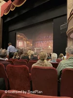 Imperial Theatre Orchestra F14 view from seat photo