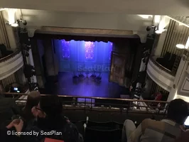 Fortune Theatre Upper Circle E11 view from seat photo