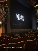 Belasco Theatre Orchestra H15 view from seat photo