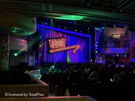 Palace Theatre Orchestra R3 view from seat photo