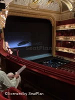 Royal Opera House Balcony B24 view from seat photo