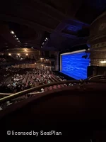 Winter Garden Theatre Mezzanine A34 view from seat photo