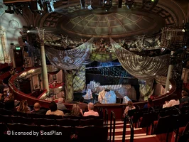 His Majesty's Theatre Grand Circle H10 view from seat photo