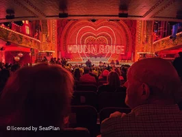 Al Hirschfeld Theatre Orchestra S107 view from seat photo