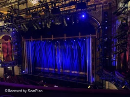 Lena Horne Theatre Front Mezzanine D16 view from seat photo
