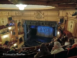 Gielgud Theatre Grand Circle F4 view from seat photo