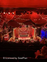 Piccadilly Theatre Grand Circle J19 view from seat photo