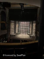 Harold Pinter Theatre Dress Circle D7 view from seat photo