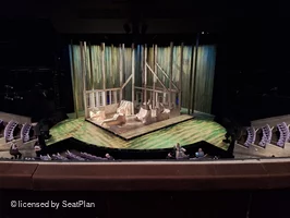 National Theatre - Olivier Circle B40 view from seat photo