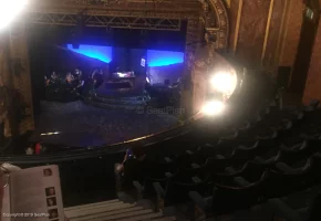 Theatre Royal Haymarket Upper Circle G1 view from seat photo